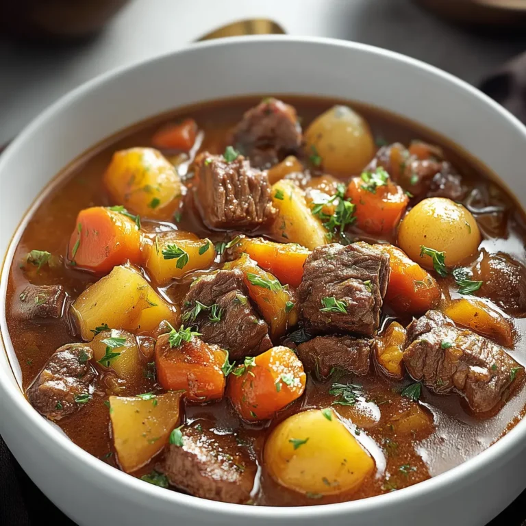 Authentic Irish Stew