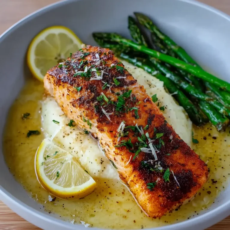Baked Lemon Garlic Butter Salmon