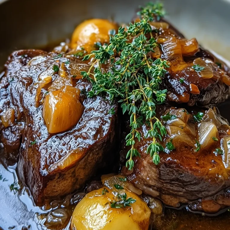 Braised Veal Cheeks
