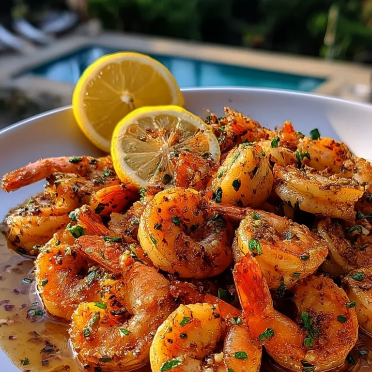 Cajun Shrimp with Garlic Butter Sauce