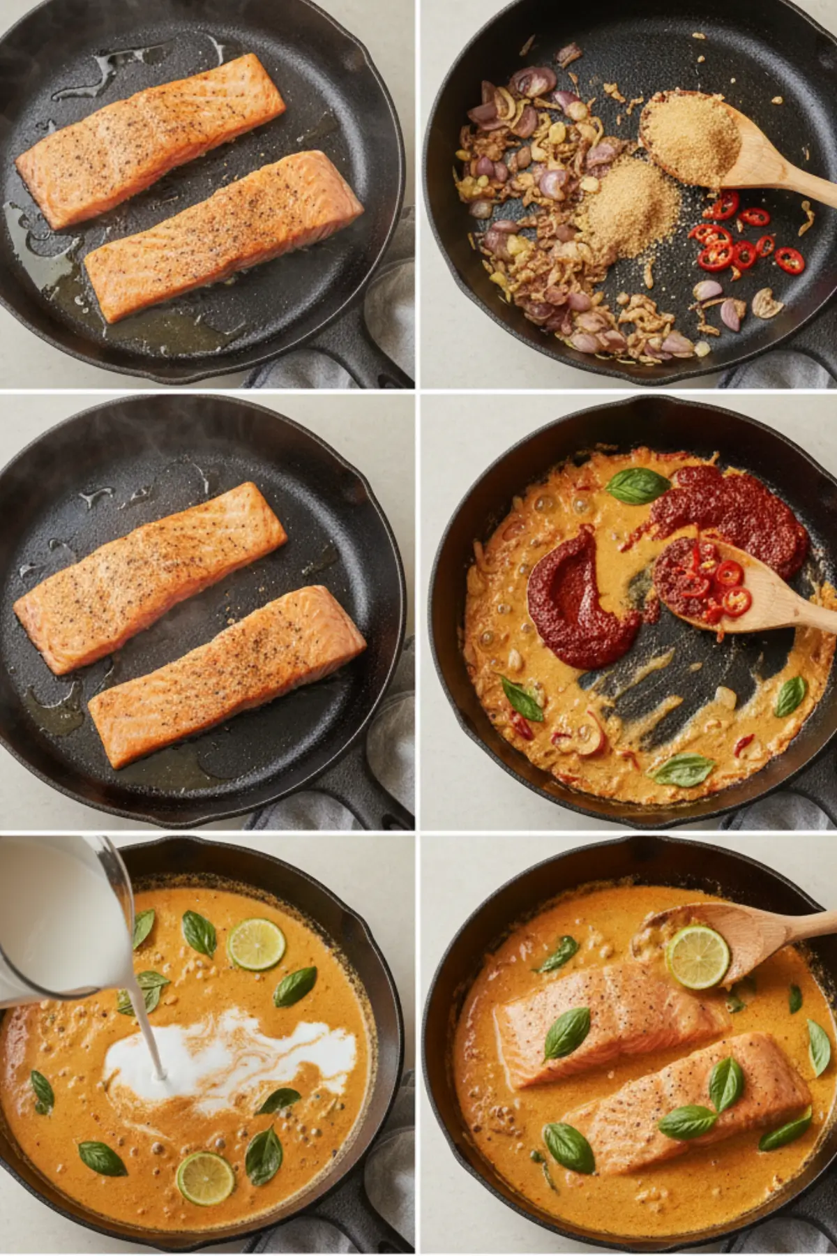 Coconut Thai Salmon Curry