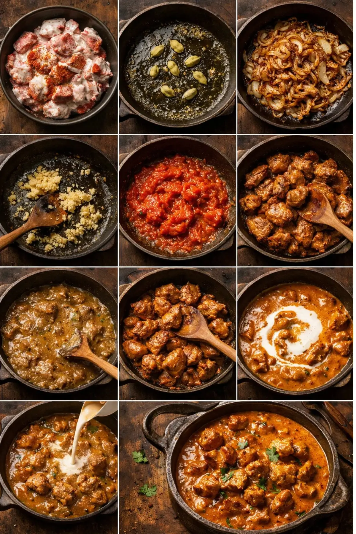 Creamy Cardamom Lamb Curry