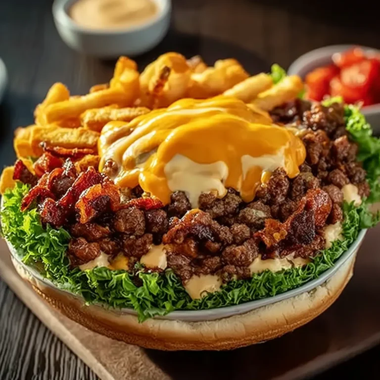 Crispy Burger Bowl