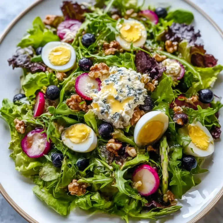 Easter Spring Salad with Goat Cheese