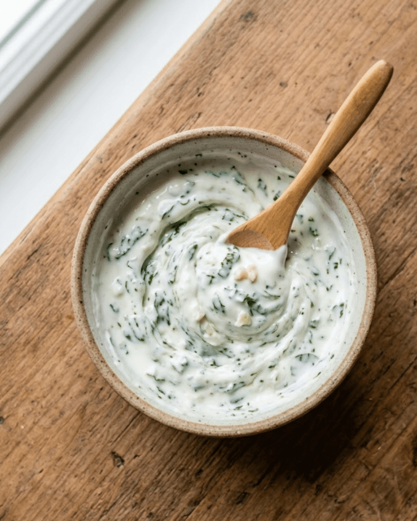 Greek Lamb Chops with Mint Yogurt Sauce