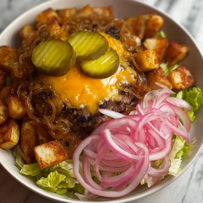 High-Protein Animal-Style Burger Bowls