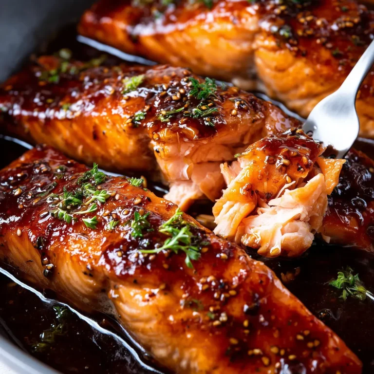 Honey Garlic Glazed Salmon