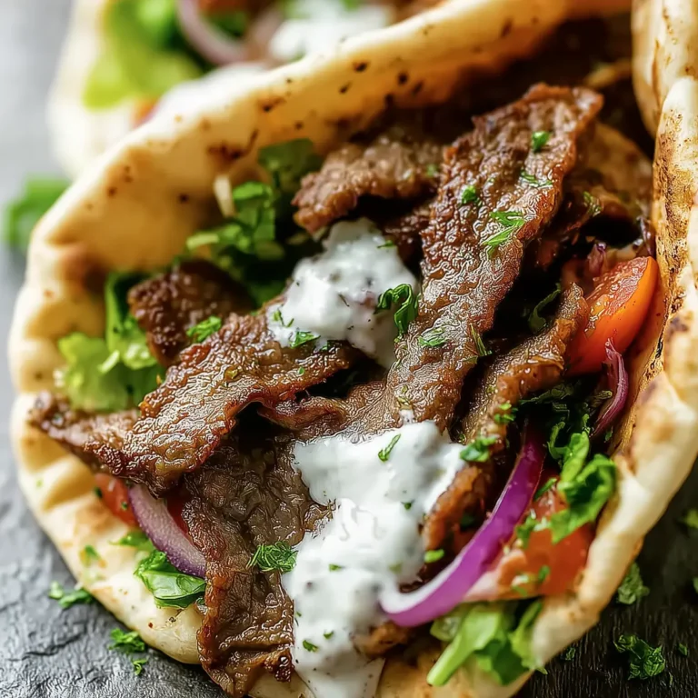 Juicy Ground Lamb Gyros