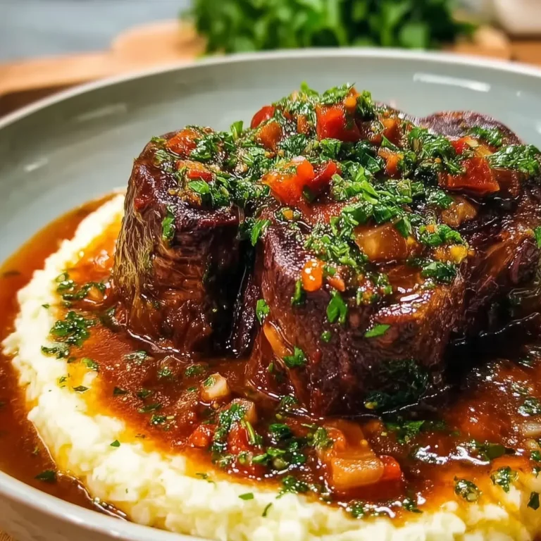 Perfect Italian Osso Buco with Fresh Gremolata Sauce
