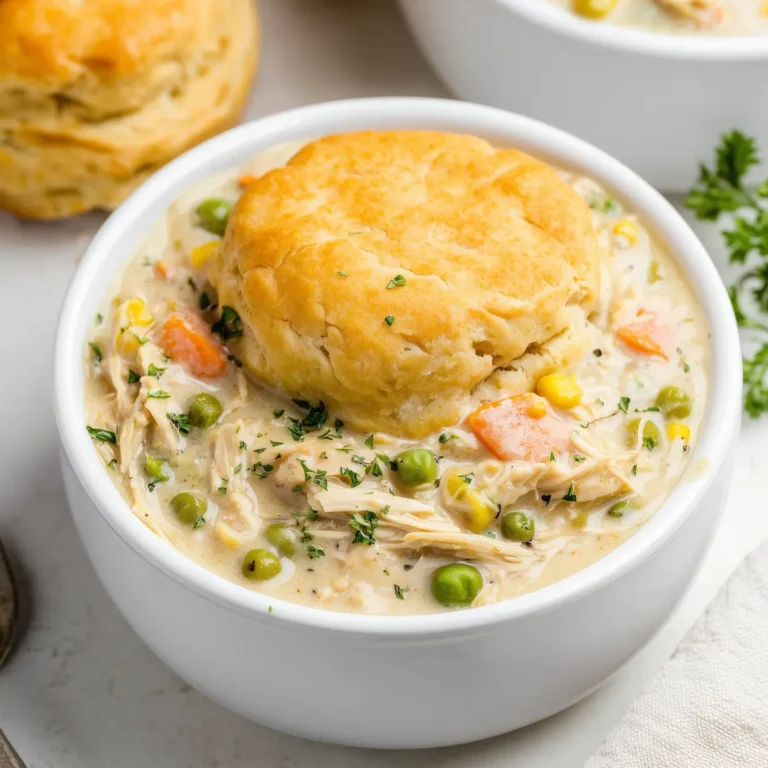 Slow Cooker Chicken Pot Pie