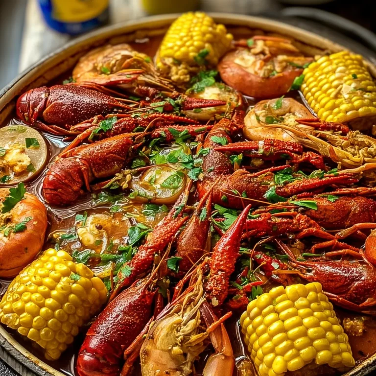 Stovetop Crawfish Boil