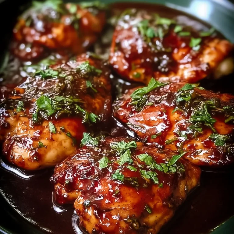 Sweet & Savory Guinness Glazed Chicken