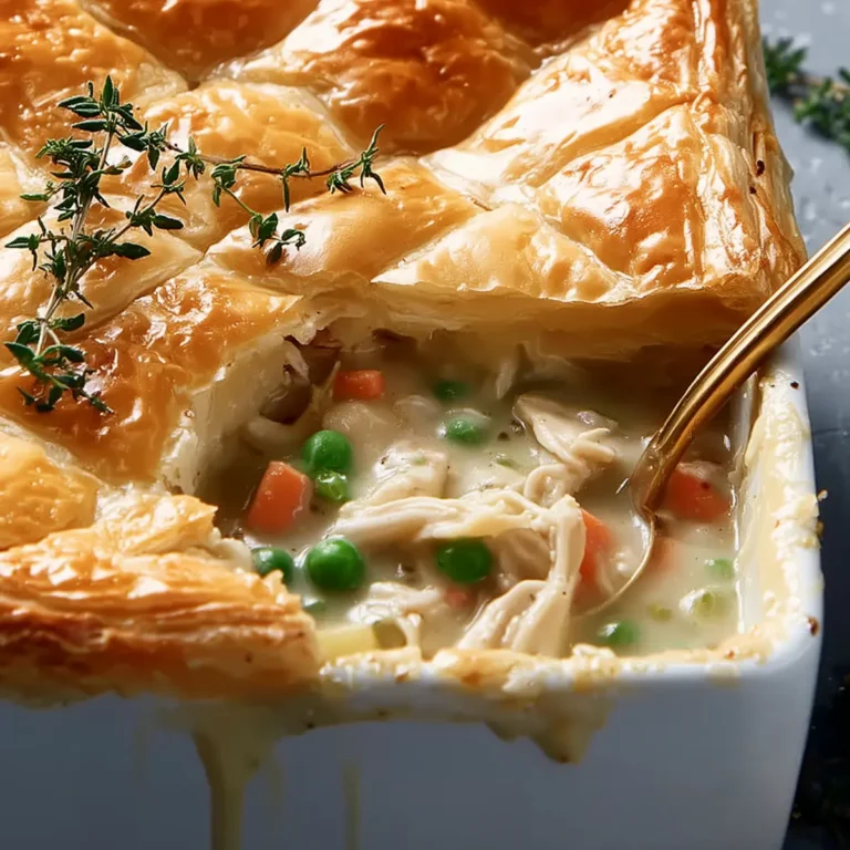 Tasty Chicken Pot Pie Casserole