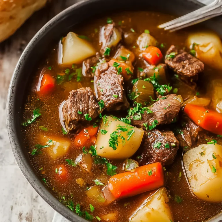 Traditional Irish Beef Stew
