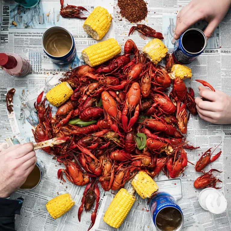 Traditional Southern Crawfish Boil