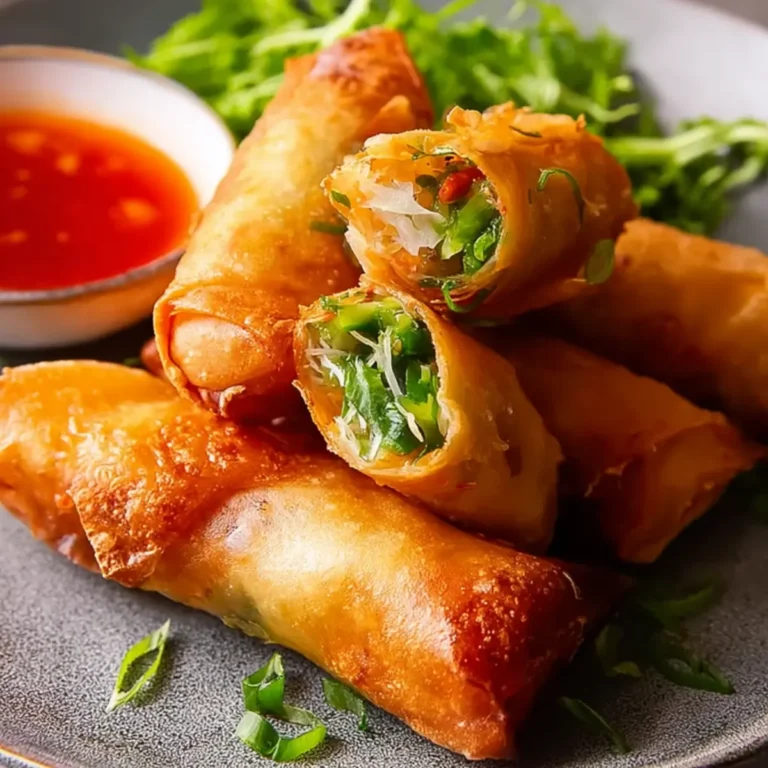 Crispy Sriracha Spring Rolls