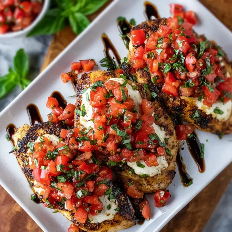 Grilled Bruschetta Chicken
