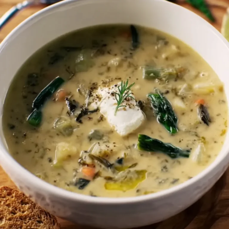 Rustic French Spring Soup