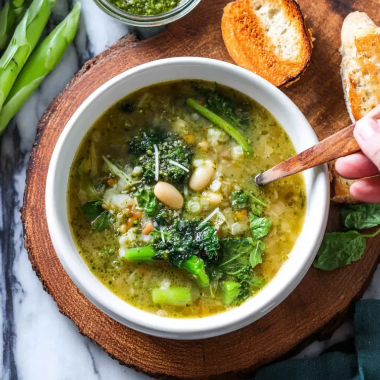 Spring Pistou Soup