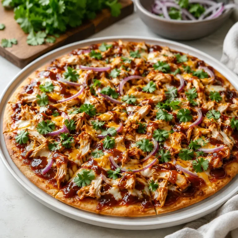 BBQ Chicken Flatbread