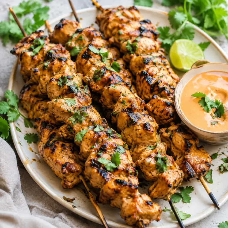 Bang Bang Chicken Skewers