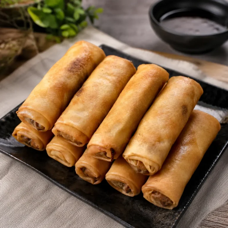 Butter Chicken Spring Rolls