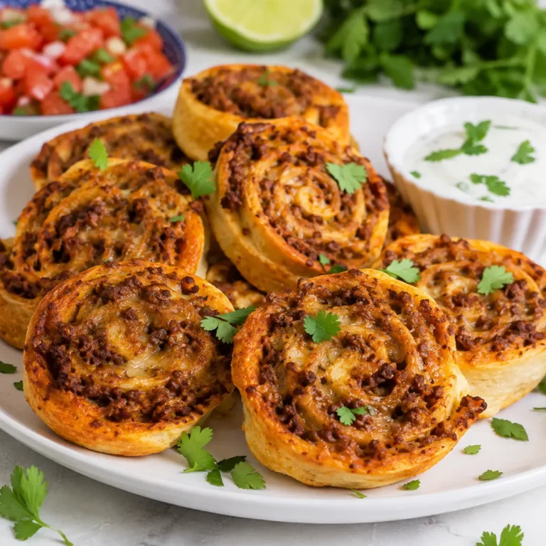 Cheesy Taco Pinwheels
