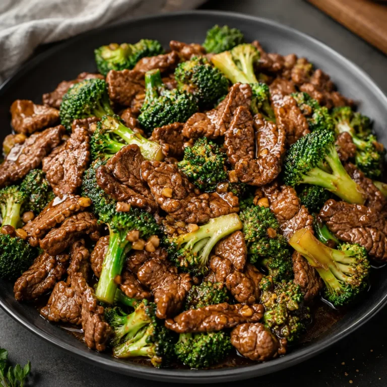 Chinese Beef and Broccoli