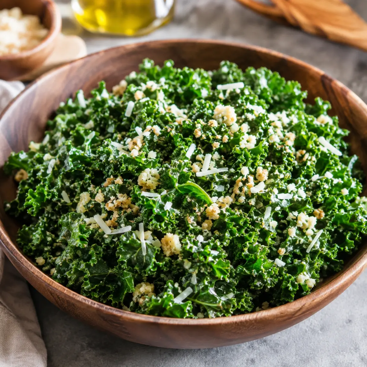 Lemon Parmesan Kale Salad