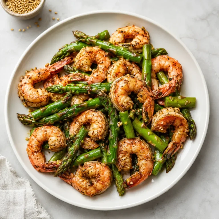 Shrimp and Asparagus Stir Fry